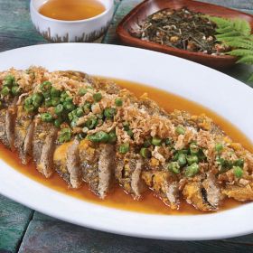 Deep Fried with Satay Sauce 沙茶豆角